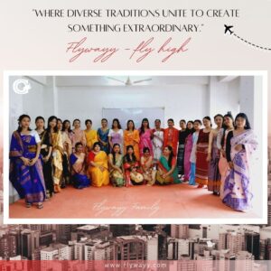 FLYWAYY STUDENTS IN TRADITIONAL ATTIRE