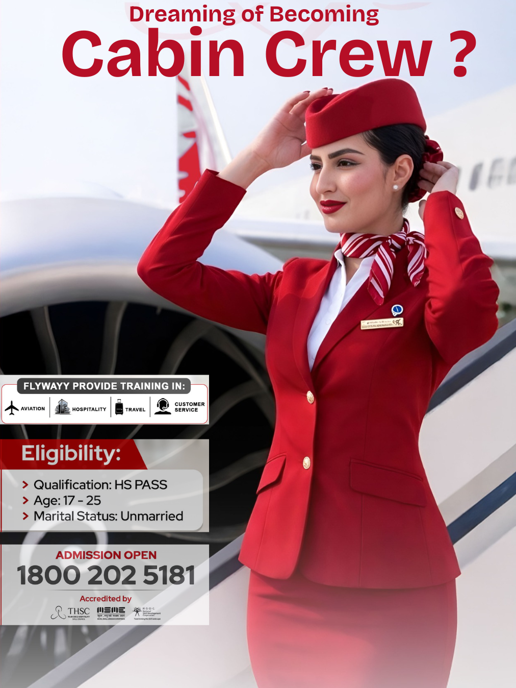 Want a Career in Cabin Crew Profession (2