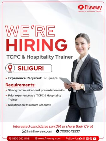 HIRING HOSPITALITY TRAINER