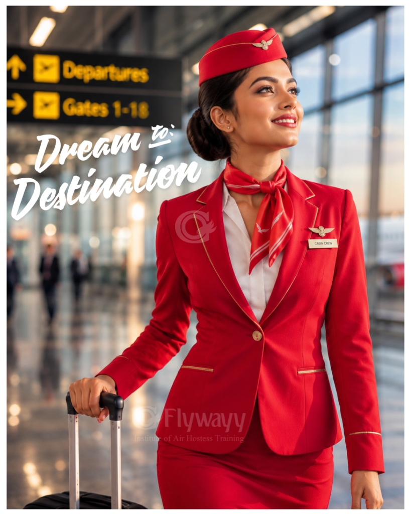 Cabin Crew - Dream big Fly high