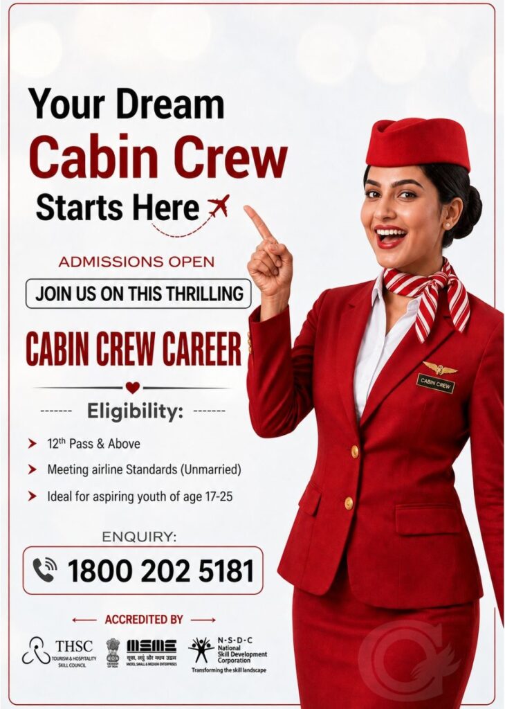 CABIN CREW TRAINING & PLACEMENT